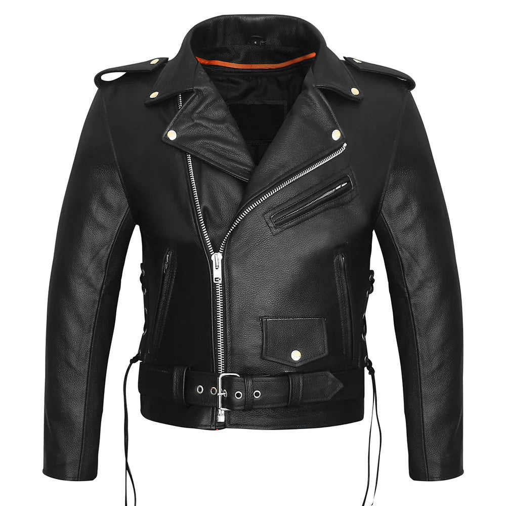 Leather Motorcycle Jacket​