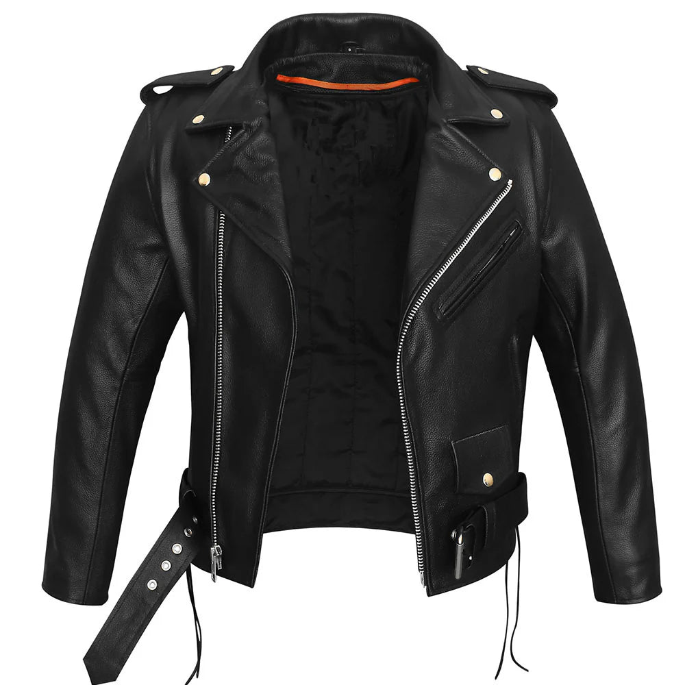 Leather Motorcycle Jacket​