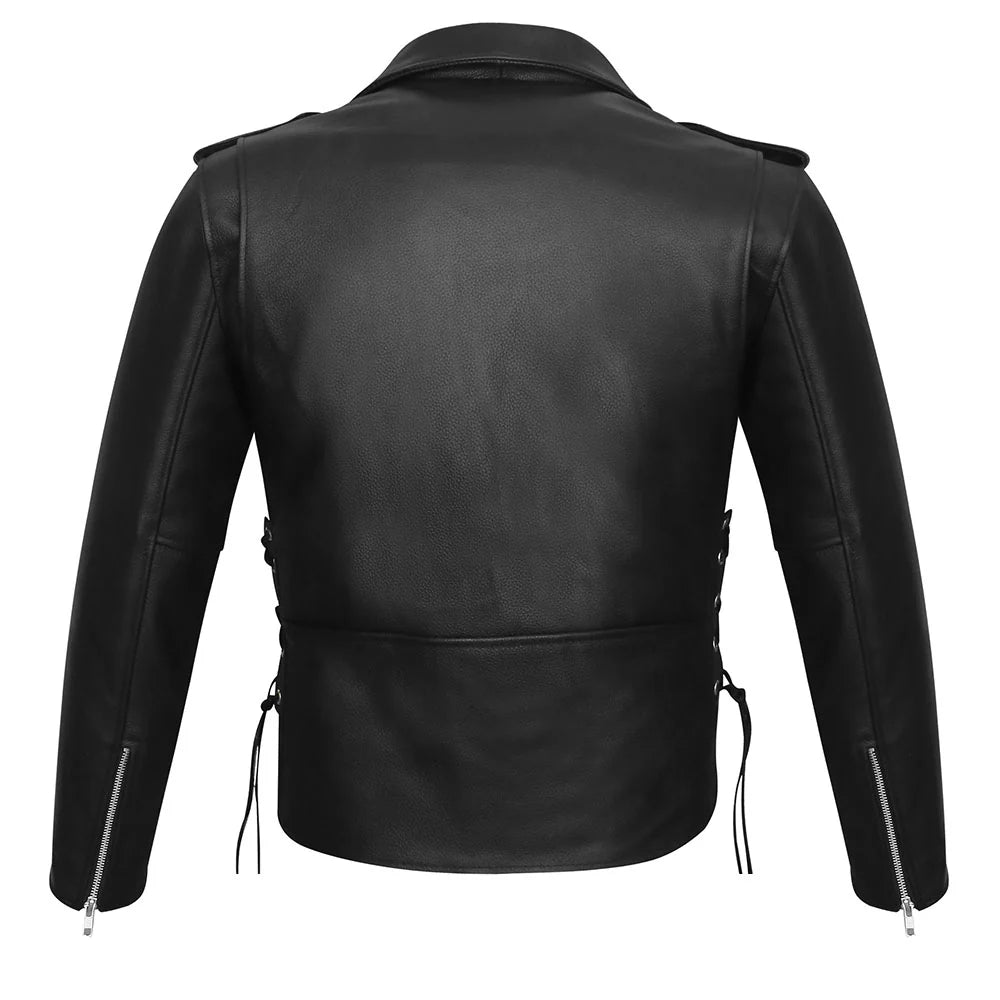 Leather Motorcycle Jacket​