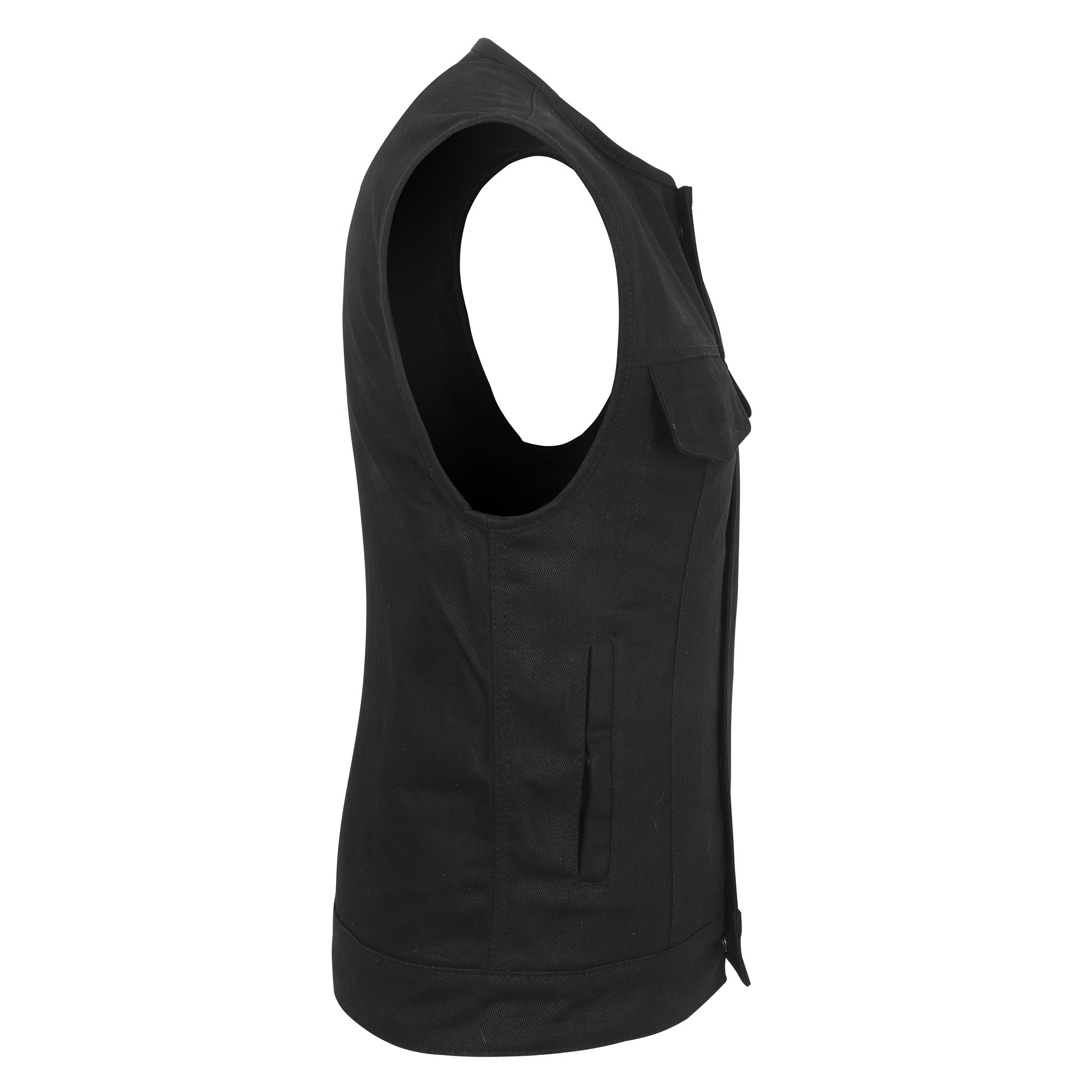 Blackout Recon Vest - (Rolled Collar) - “Raw. Ready. Recon-Capable."