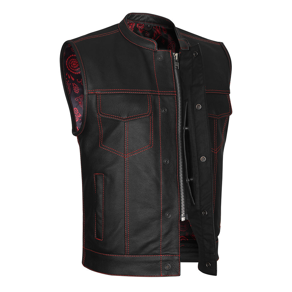Crimson Operator Vest - “Bold, Tactical, Unyielding.”