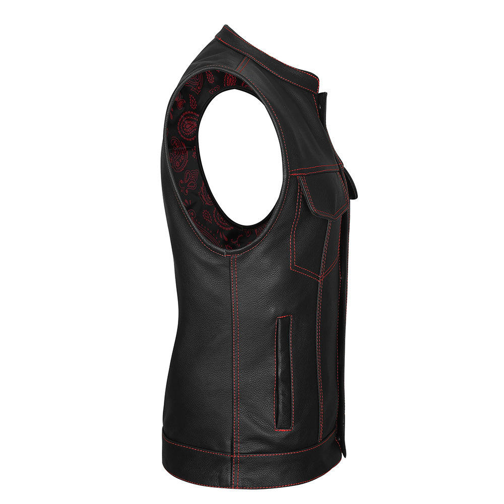 Crimson Operator Vest - “Bold, Tactical, Unyielding.”