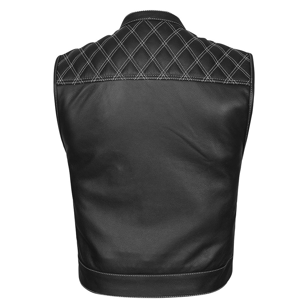 Leather Motorcycle Vest