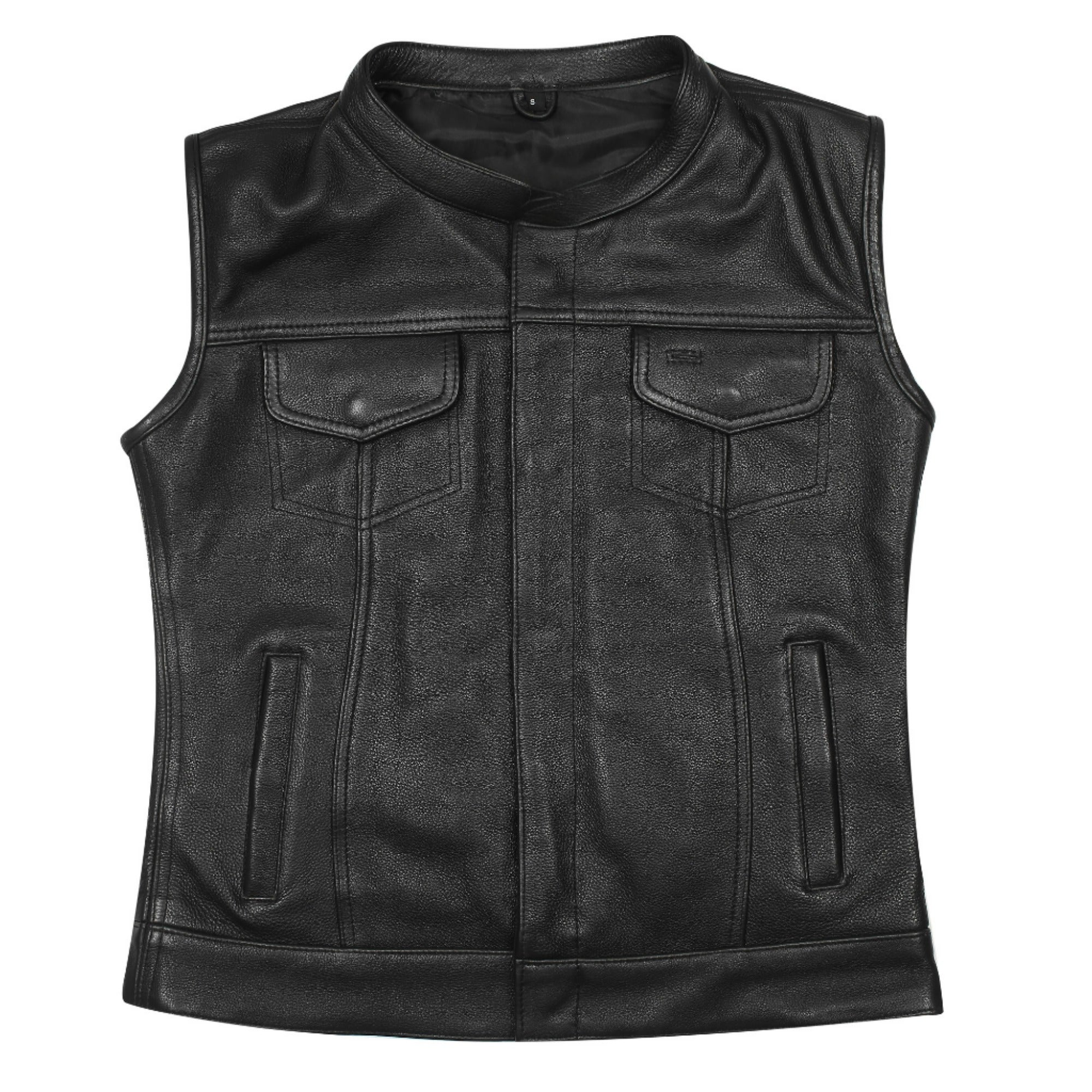 Ladies Leather Vest​ Motorcycle